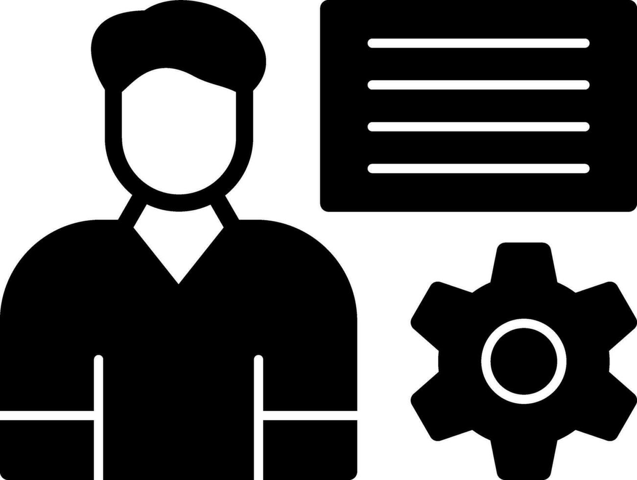 Management Vector Icon Design