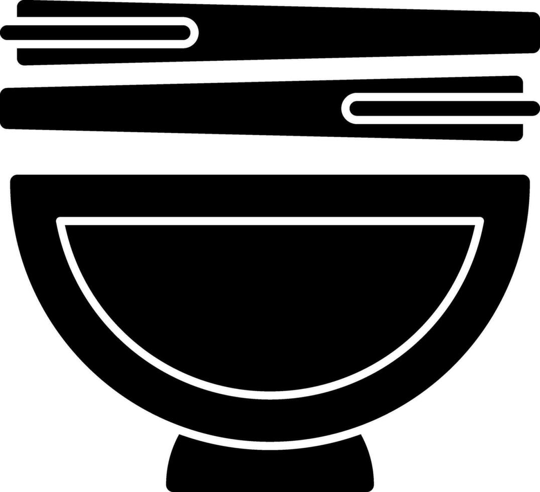 Chopsticks Vector Icon Design