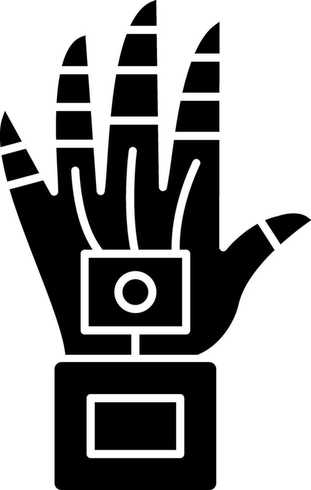 Glove Vector Icon Design