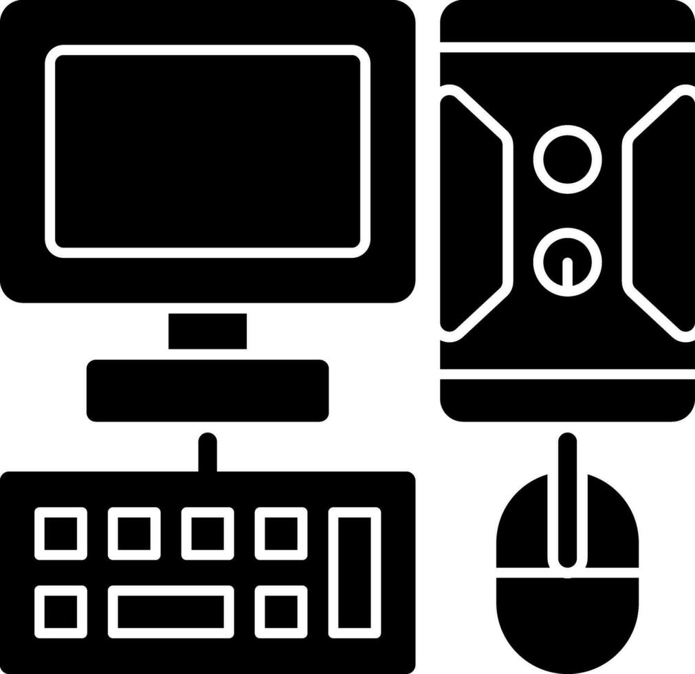 Computer Vector Icon Design