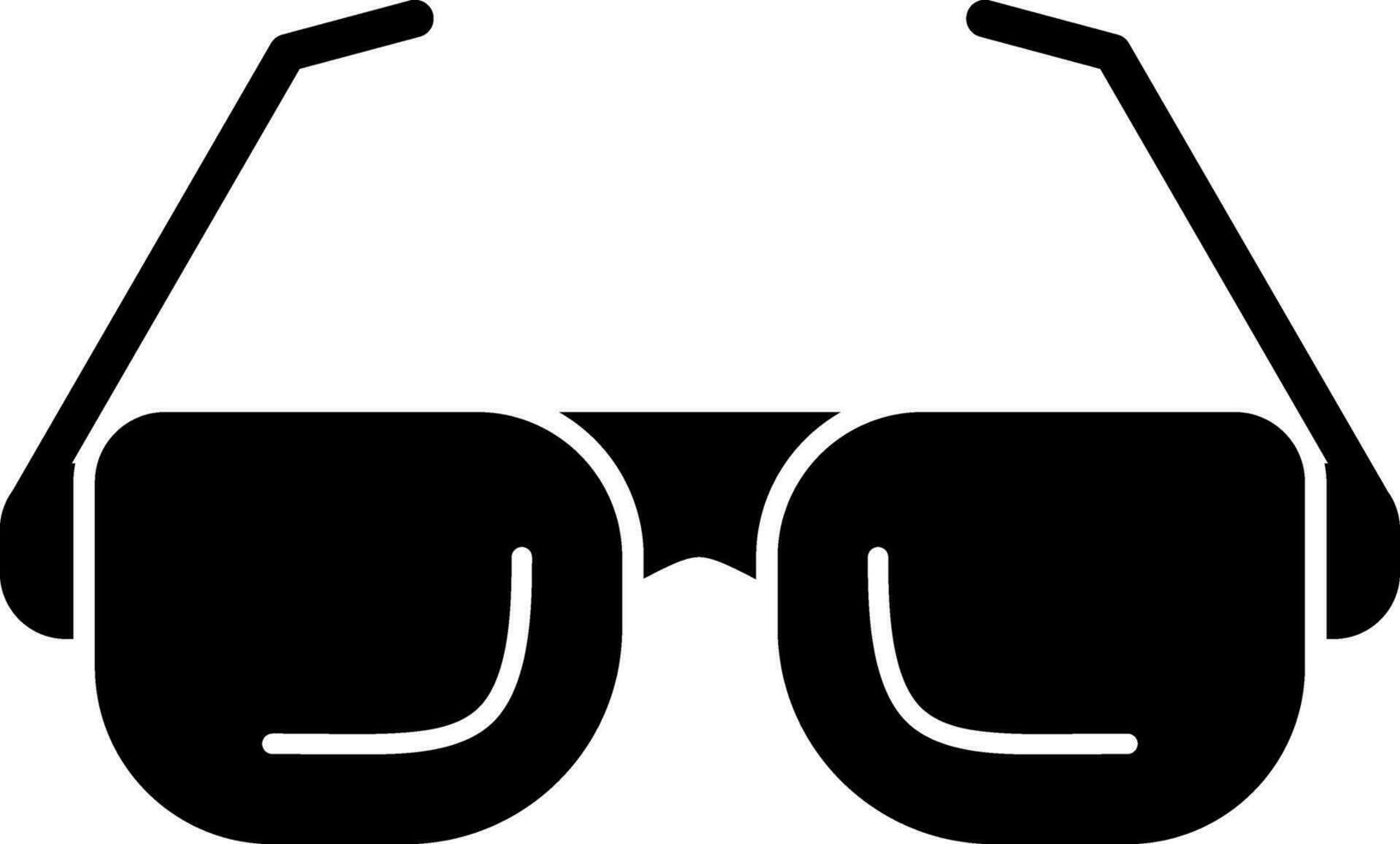 Glasses Vector Icon Design