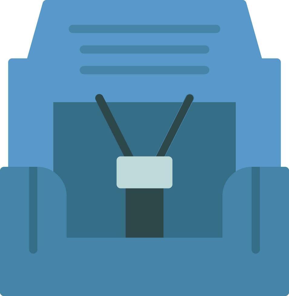 Car seat Vector Icon Design