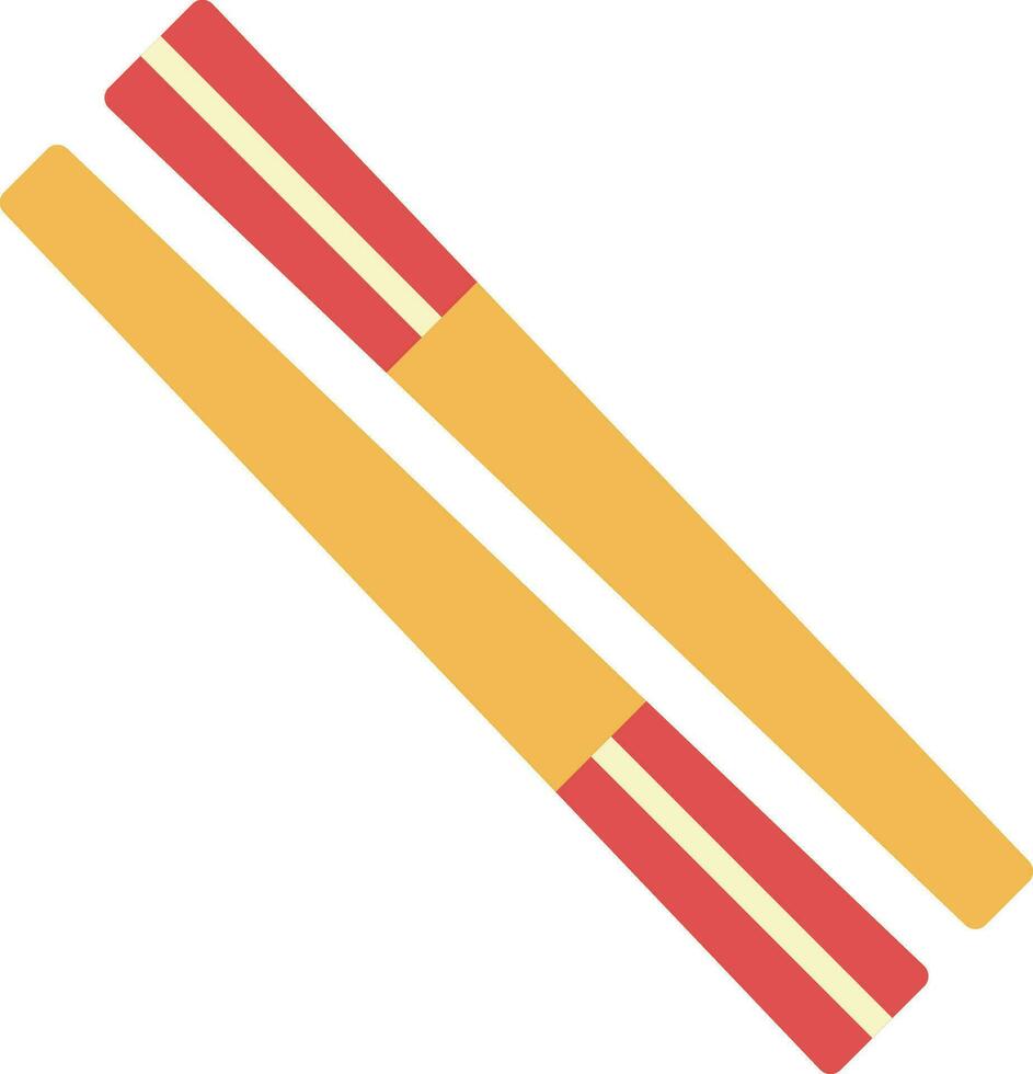 Chopsticks Vector Icon Design