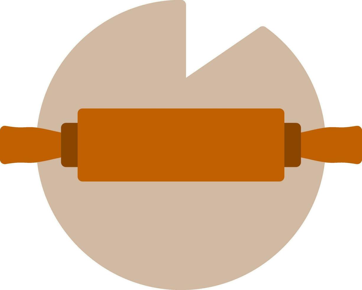 Rolling pin Vector Icon Design
