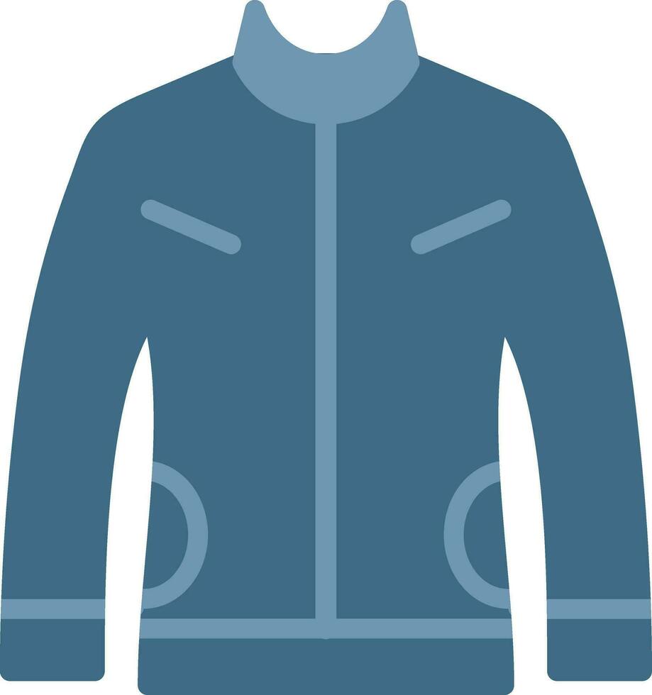 cuero chaqueta vector icono diseño