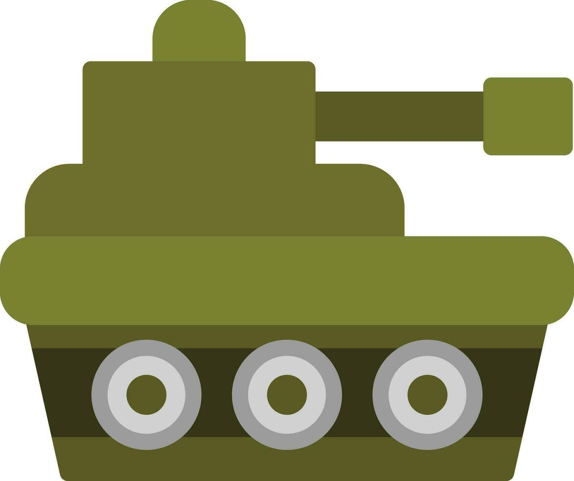 Tank Vector Icon Design