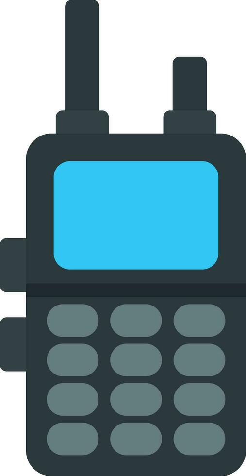 Walkie talkie Vector Icon Design