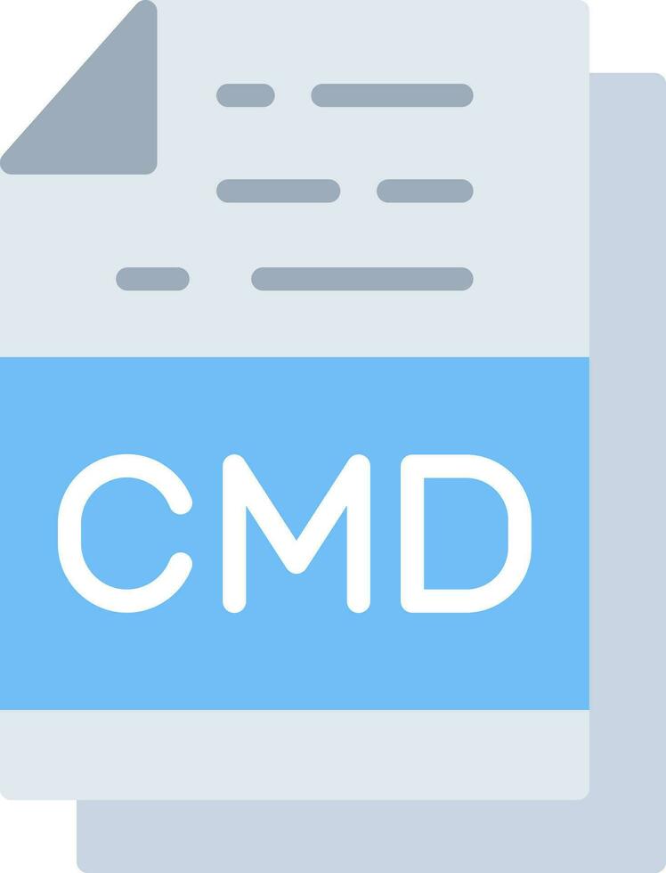 cmd vector icono diseño