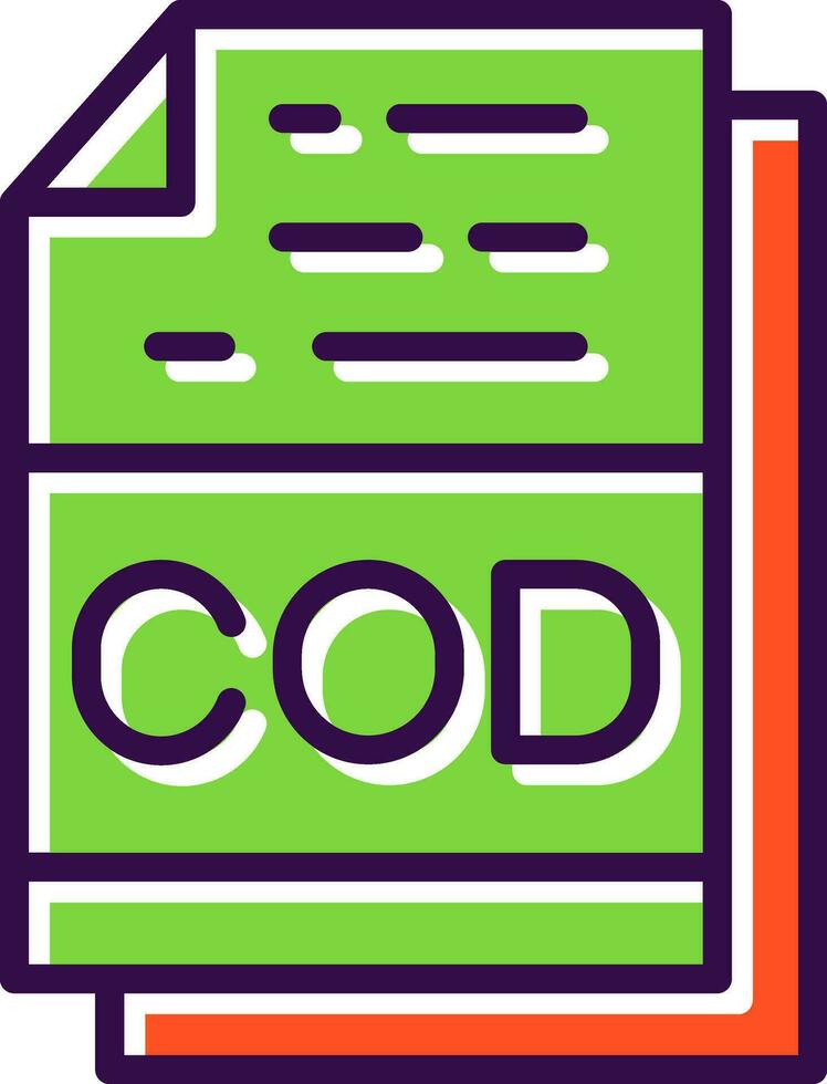 Cod Vector Icon Design