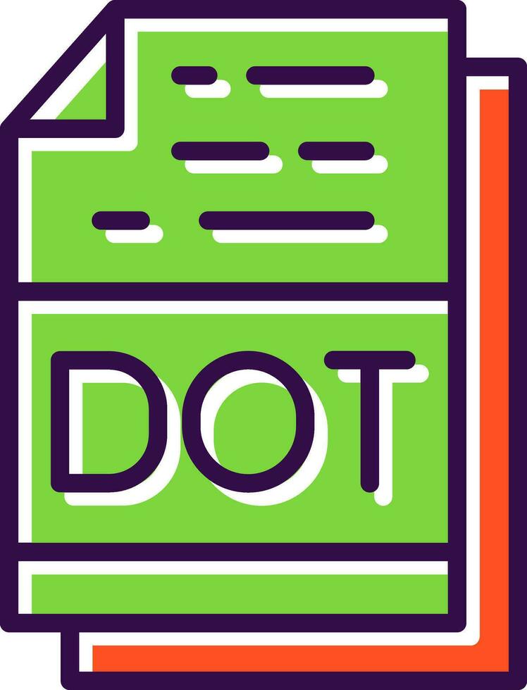 Dot Vector Icon Design