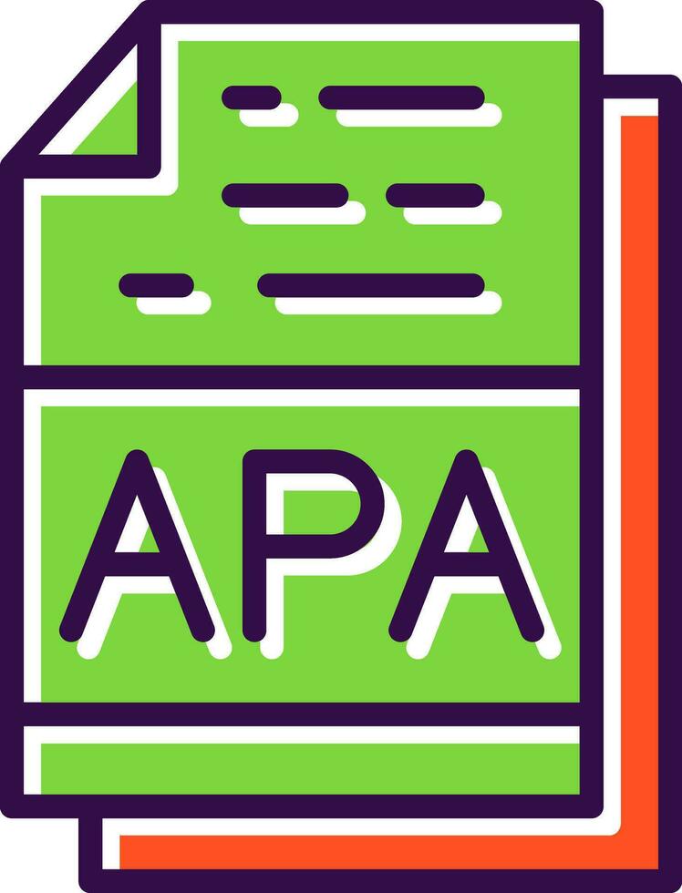 Apa Vector Icon Design
