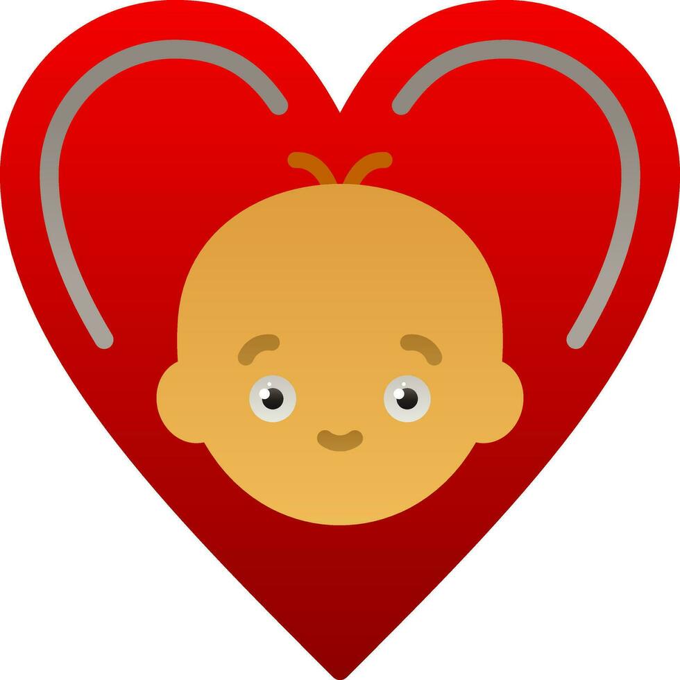 diseño de icono de vector de corazón