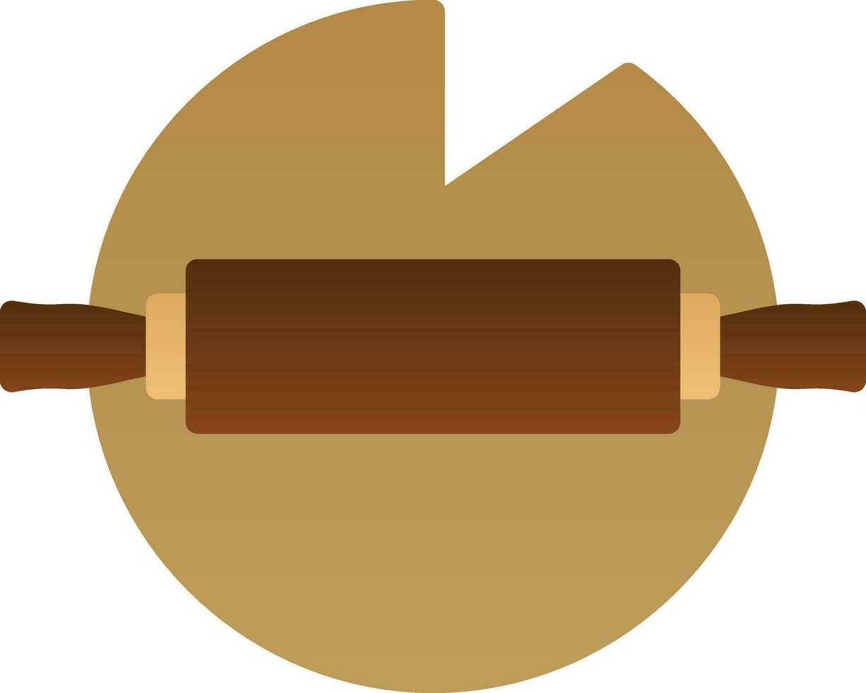 Rolling pin Vector Icon Design