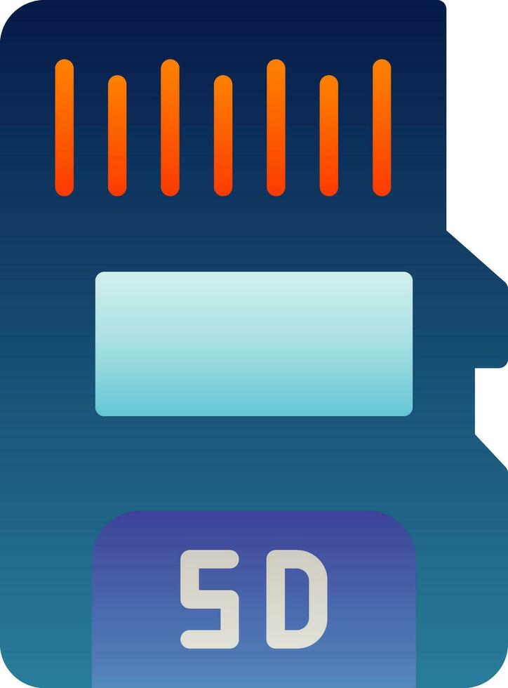 Sd card Vector Icon Design