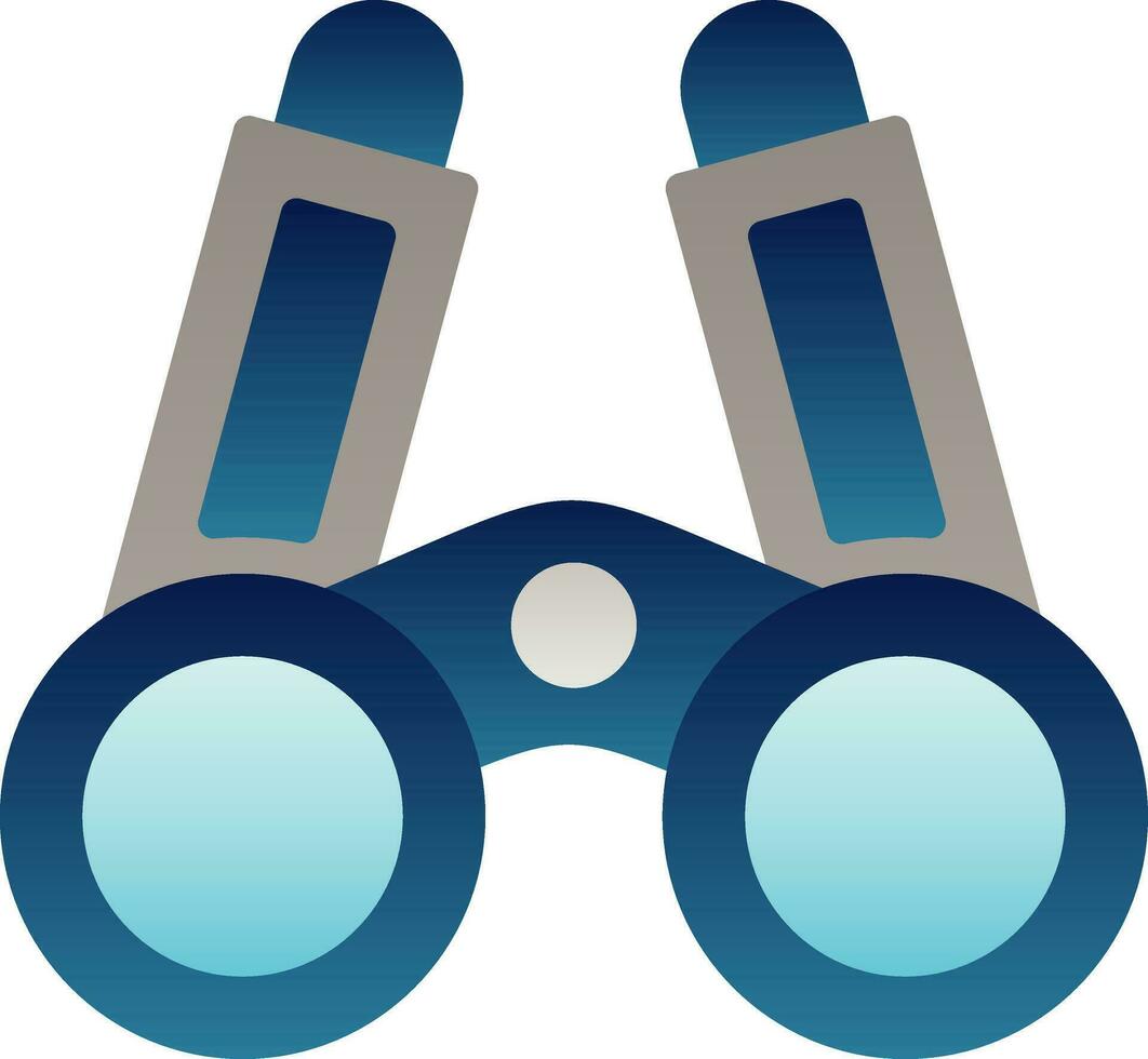 Binoculars Vector Icon Design