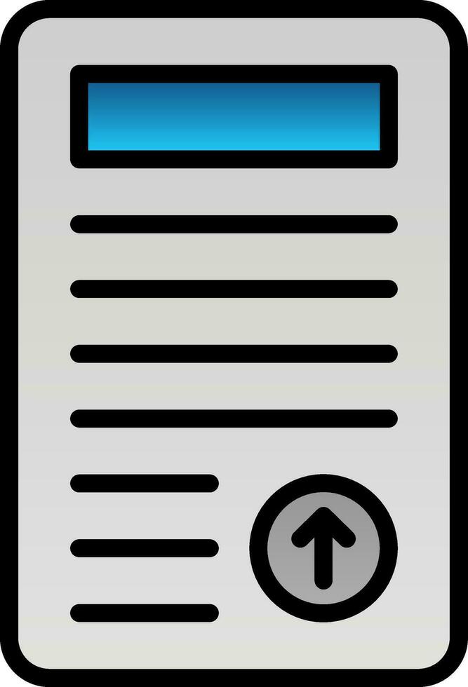 Upload Vector Icon Design
