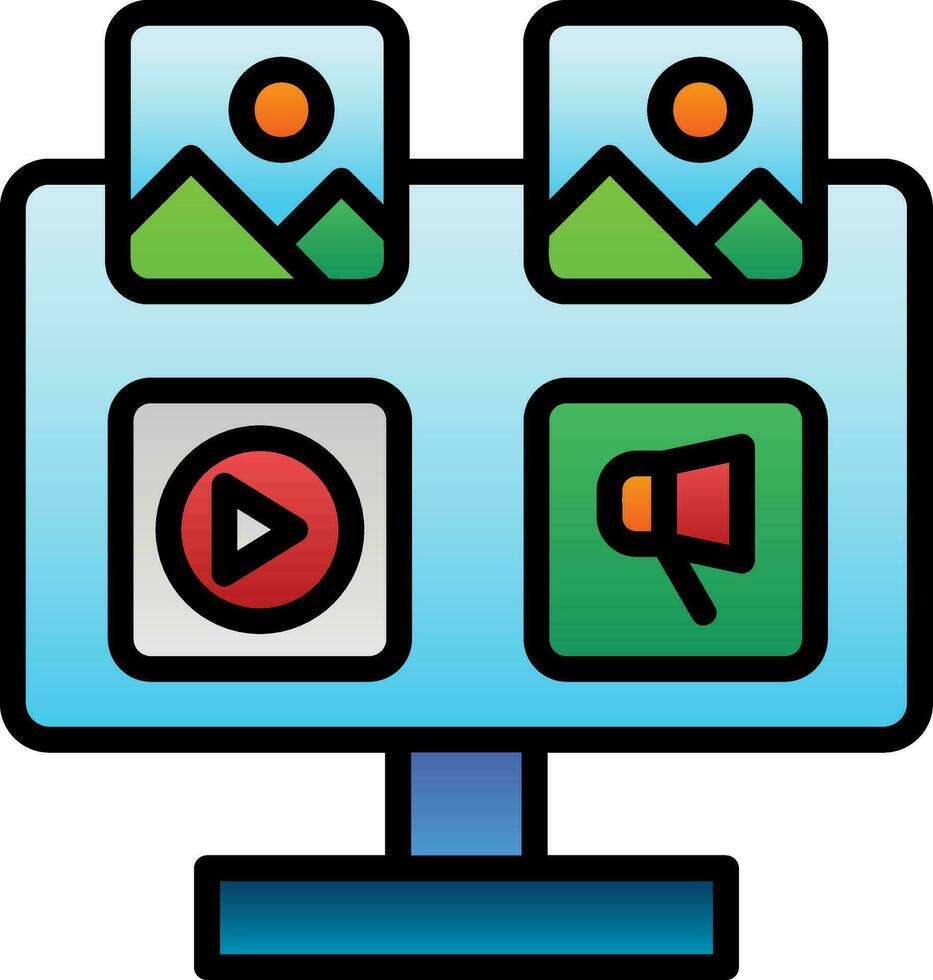 Social media Vector Icon Design