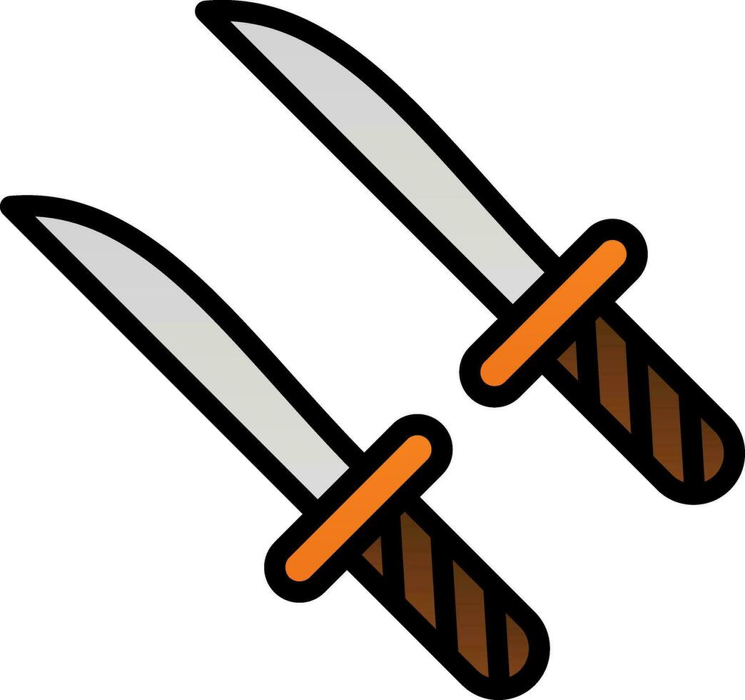 Katana Vector Icon Design