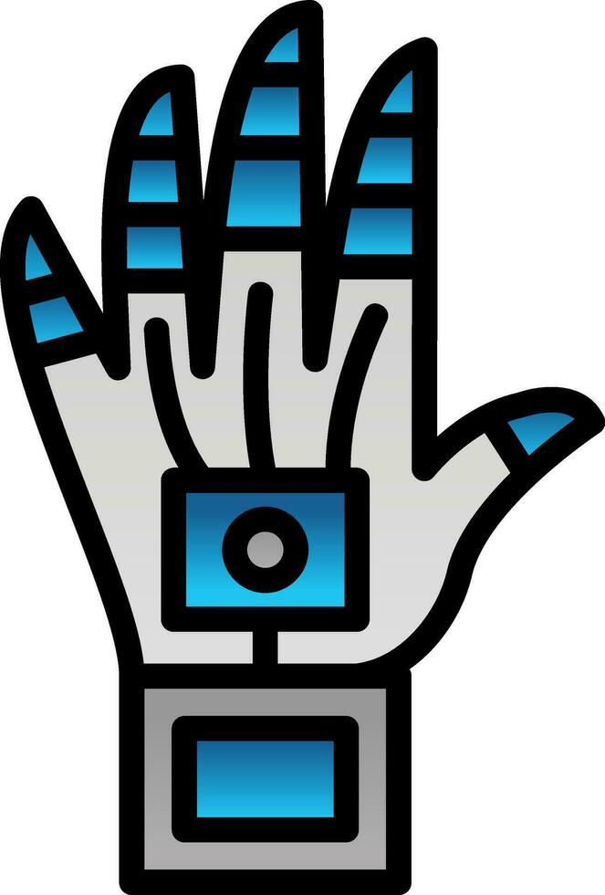 Glove Vector Icon Design