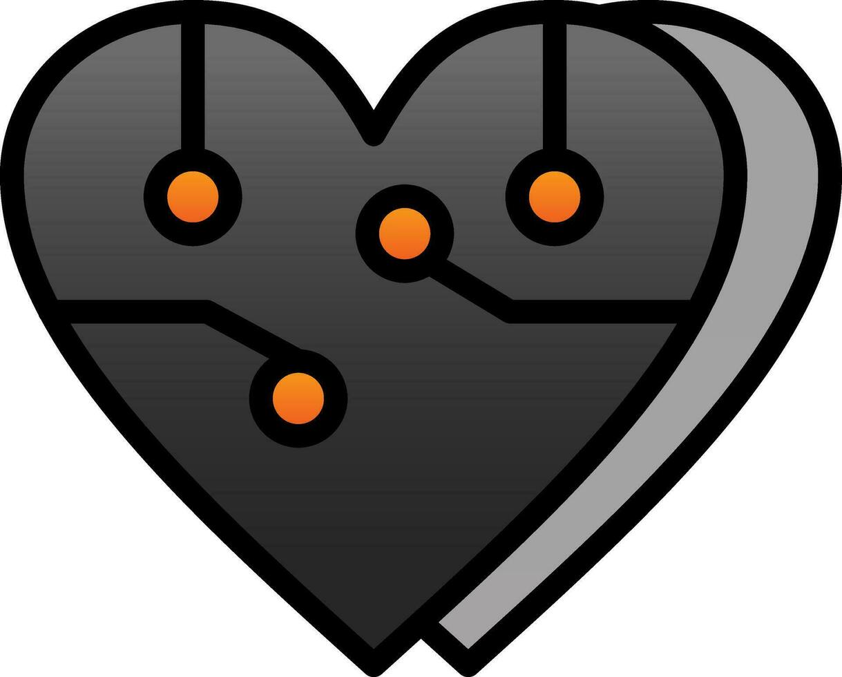 diseño de icono de vector de corazón