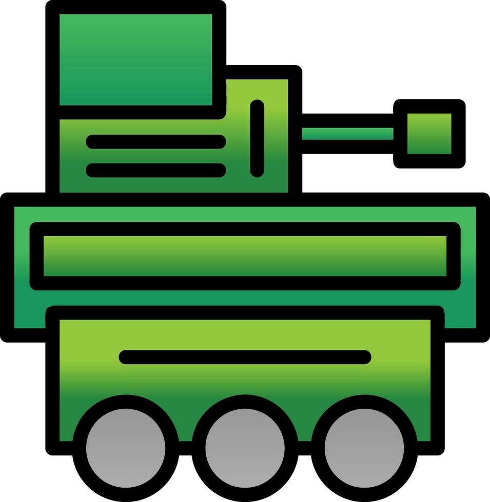 Tank Vector Icon Design