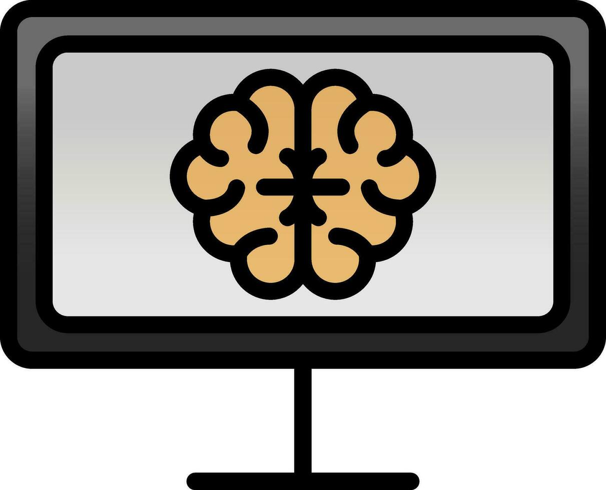Screen Vector Icon Design