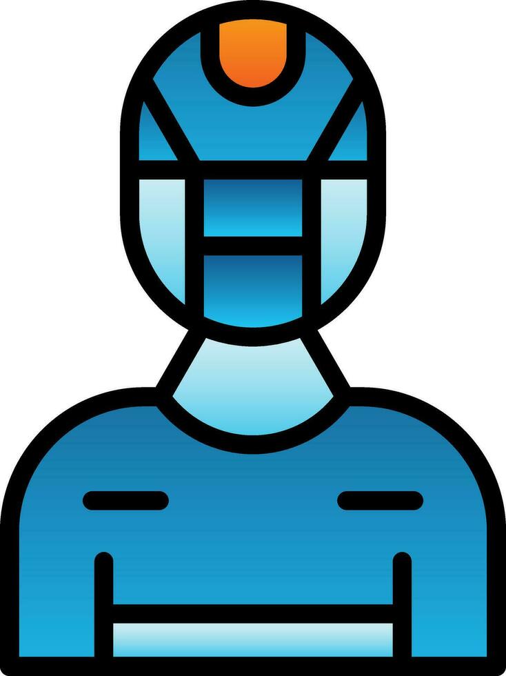 cyberpunk vector icono diseño