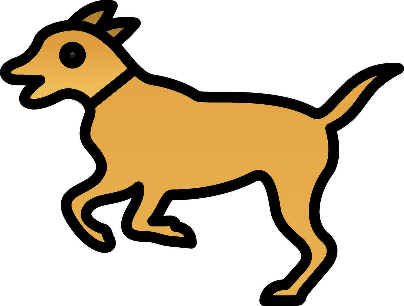 Dog Vector Icon Design