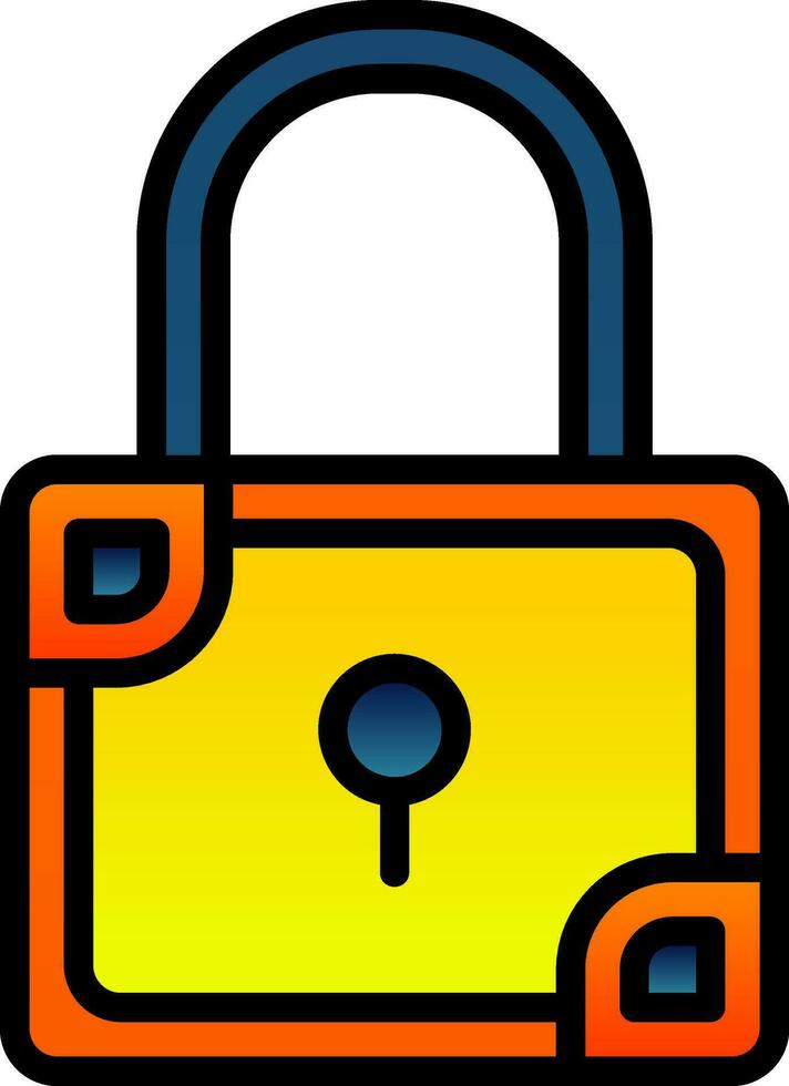 Lock Vector Icon Design