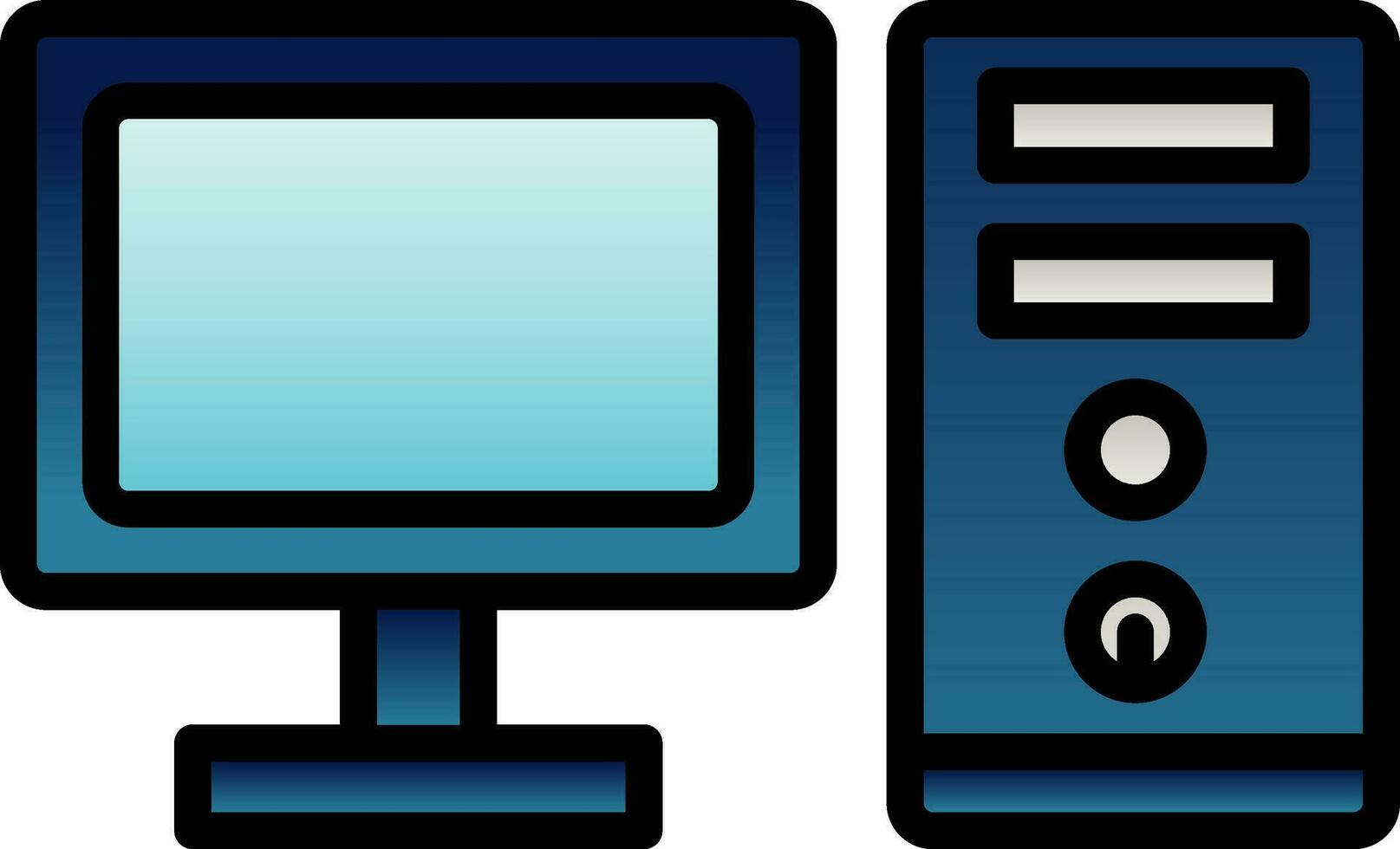 Pc Vector Icon Design