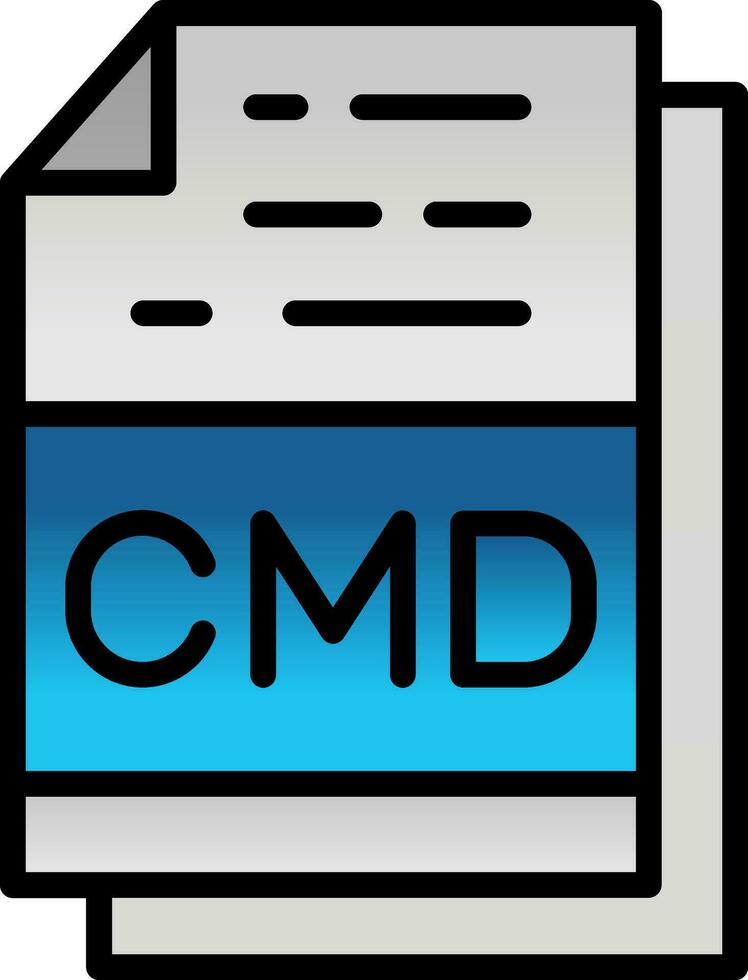 Cmd Vector Icon Design