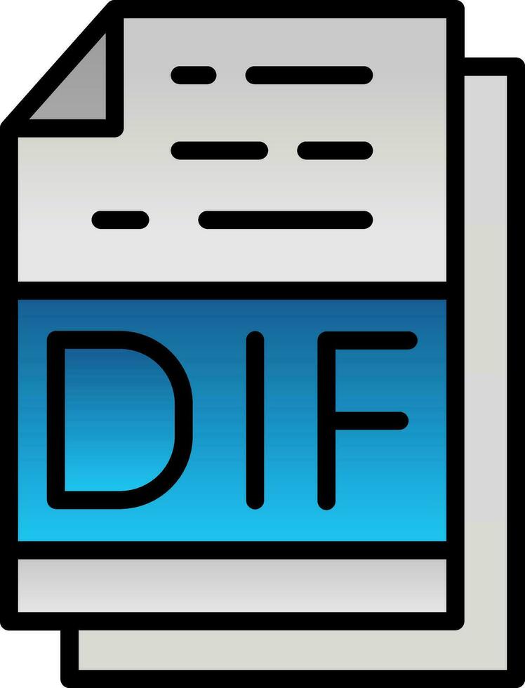 File Extensions Vector Icon Design