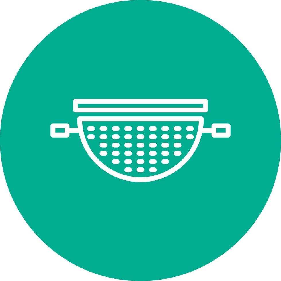 Strainer Vector Icon Design