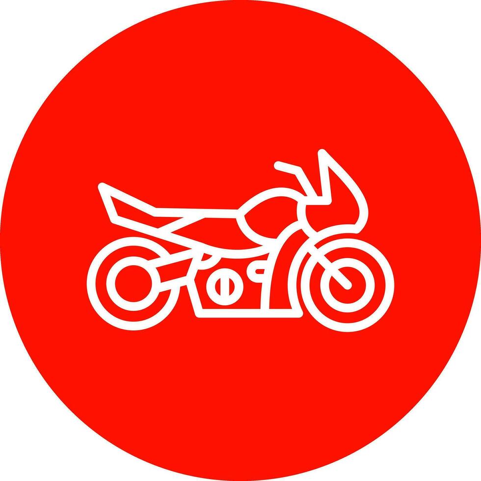 diseño de icono de vector de moto