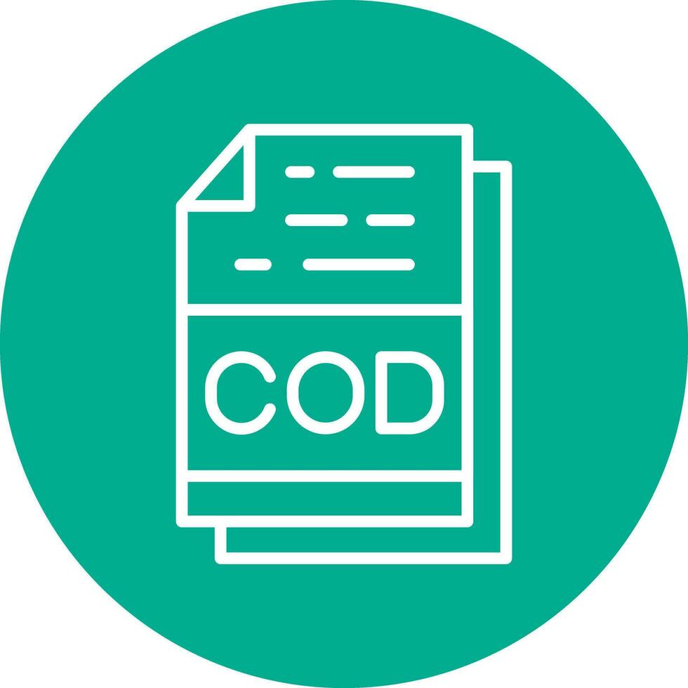 Cod Vector Icon Design