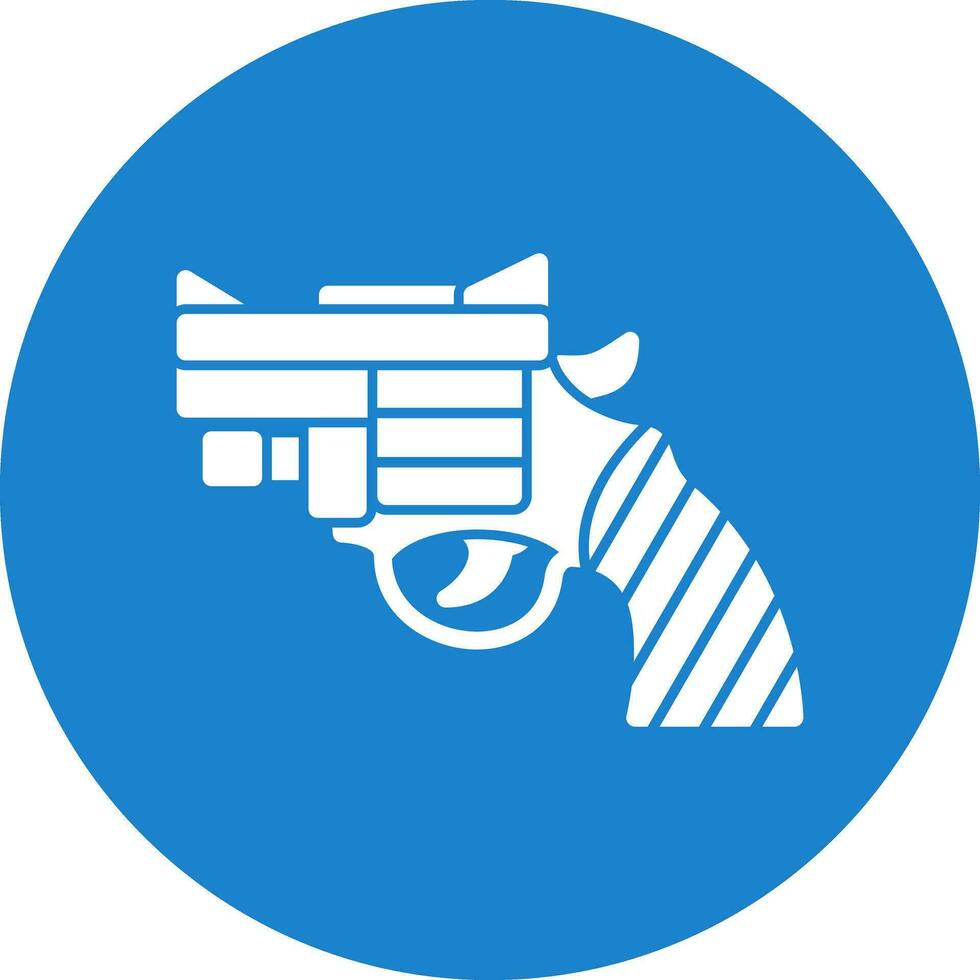 Revolver Vector Icon Design