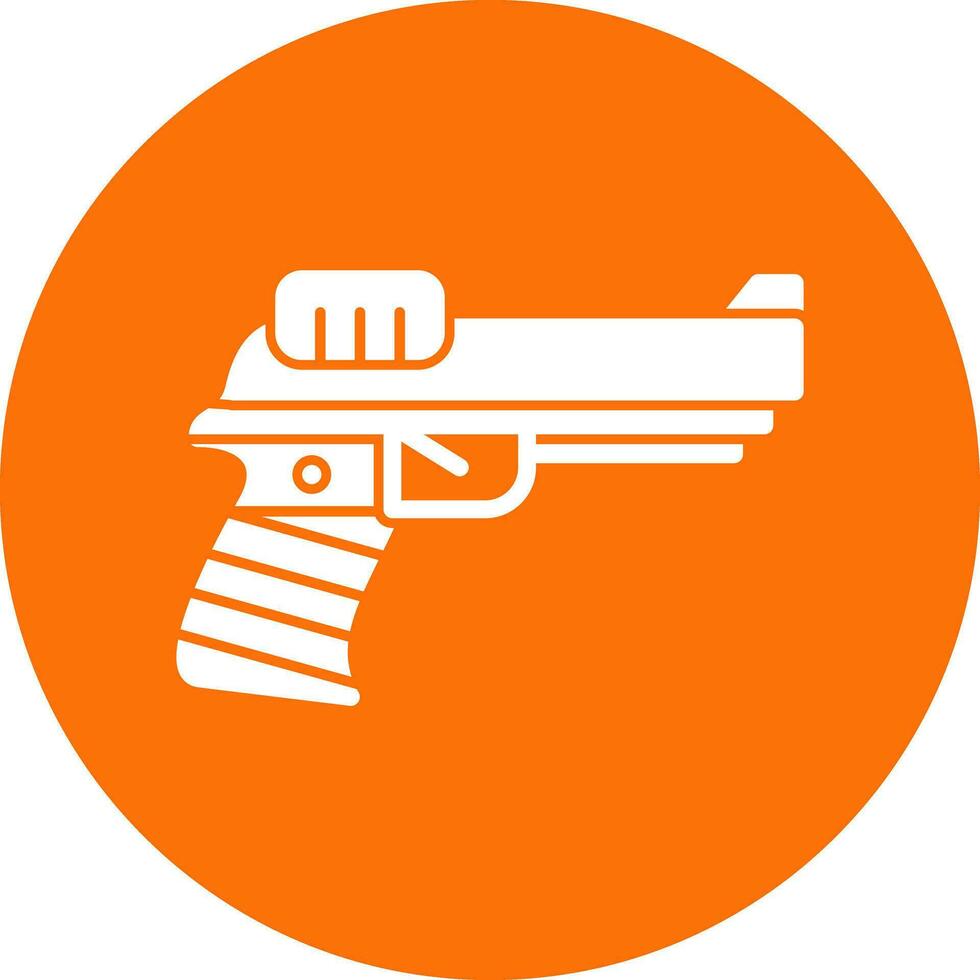 Pistol Vector Icon Design