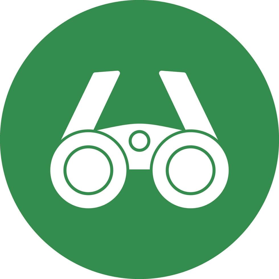 Binoculars Vector Icon Design