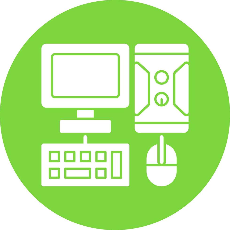 Computer Vector Icon Design