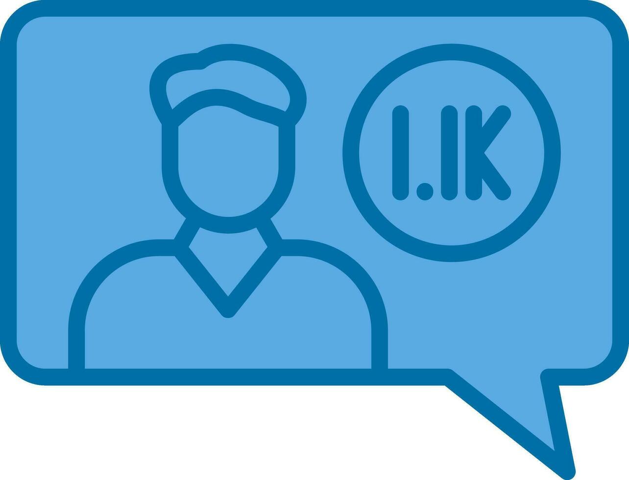 Follower Vector Icon Design