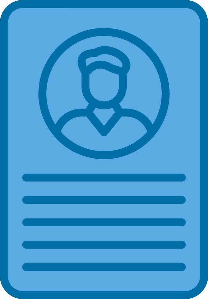 Profile Vector Icon Design
