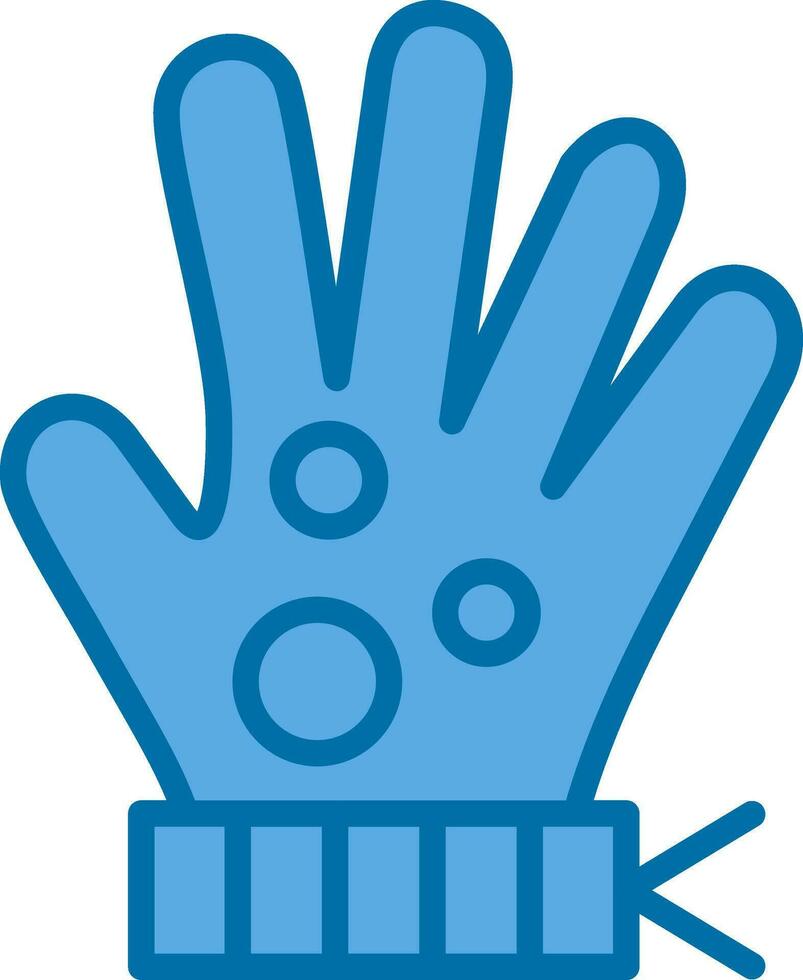 Glove Vector Icon Design