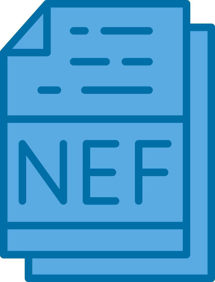 nef vector icono diseño