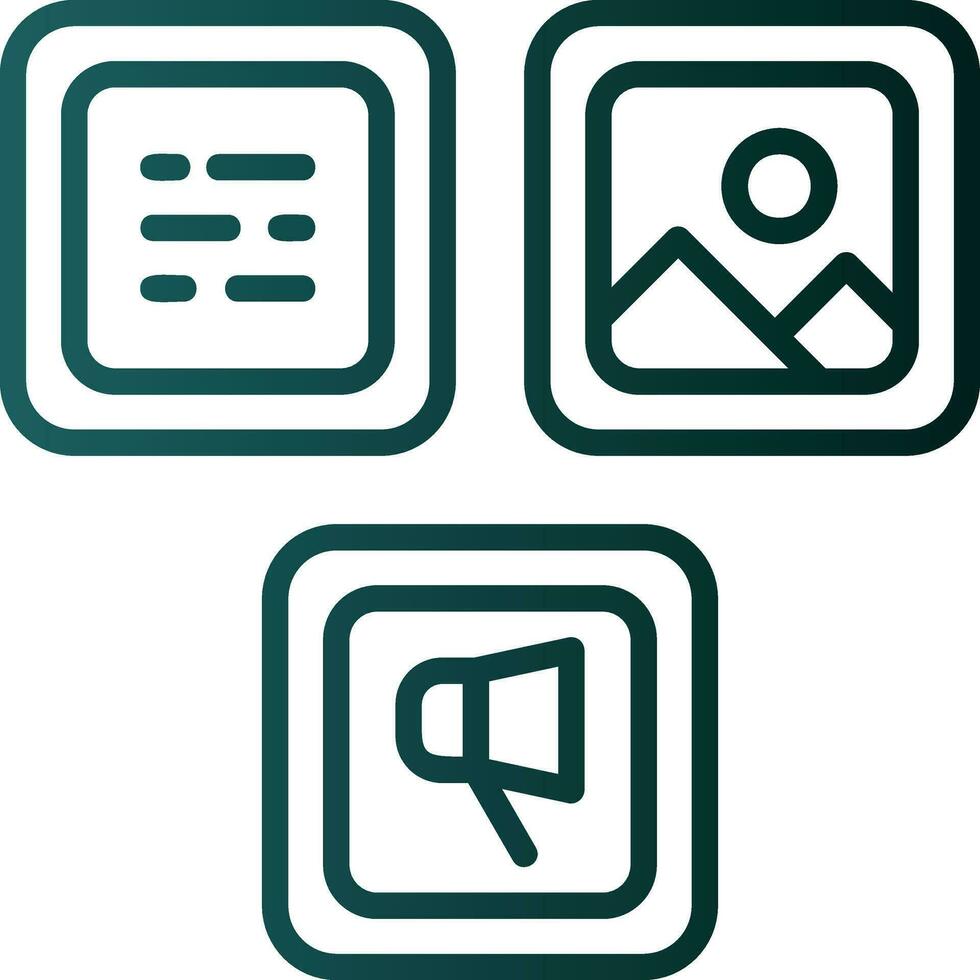 Social Vector Icon Design