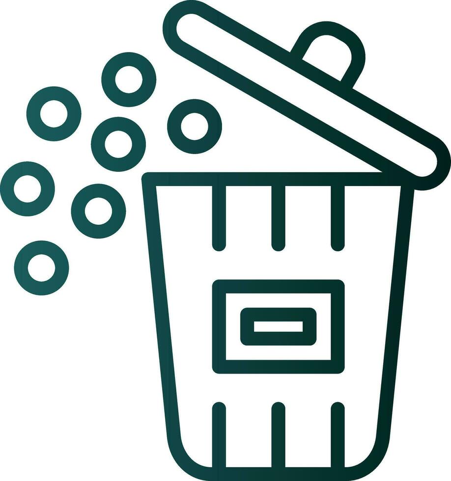 basura vector icono diseño