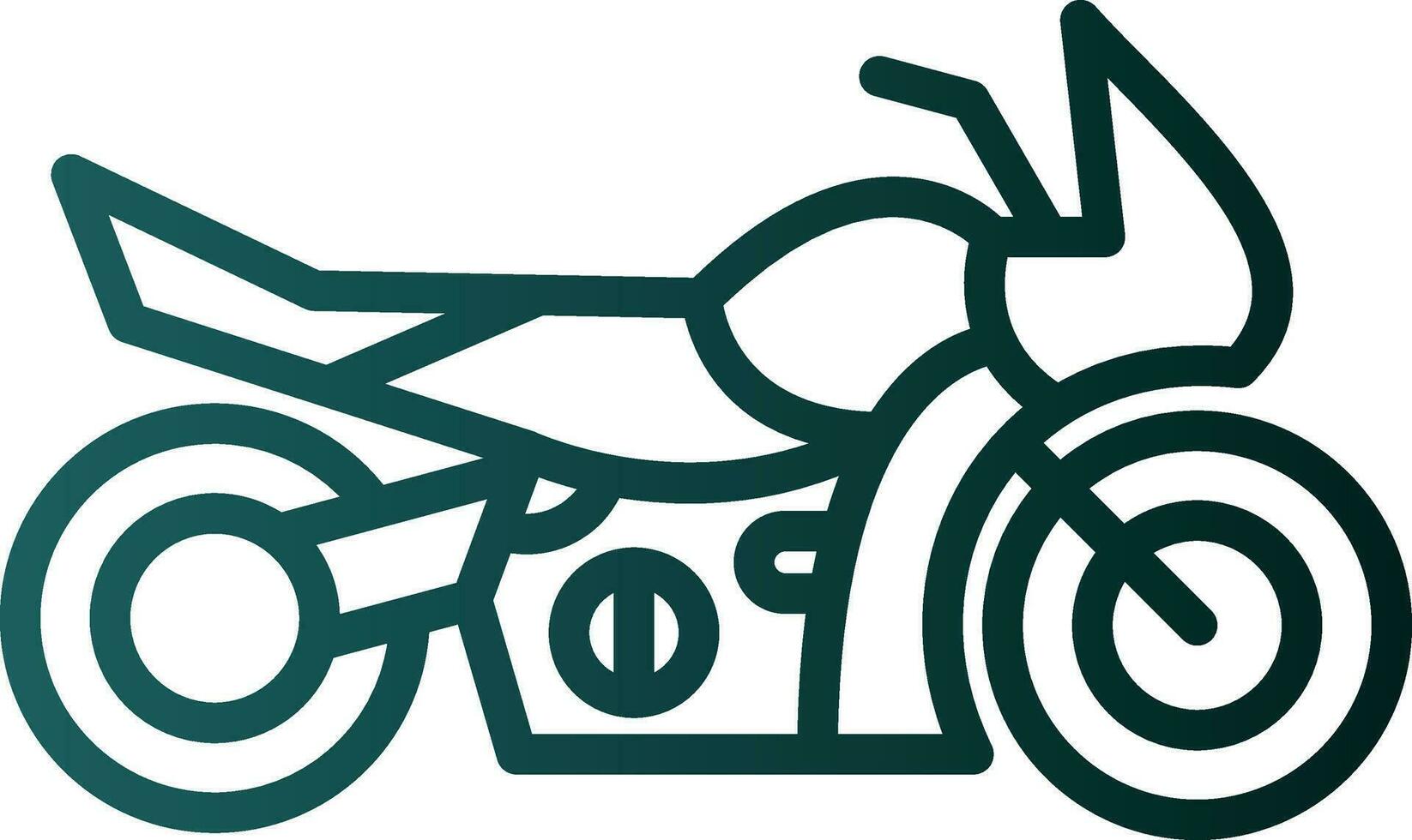 Motorbike Vector Icon Design