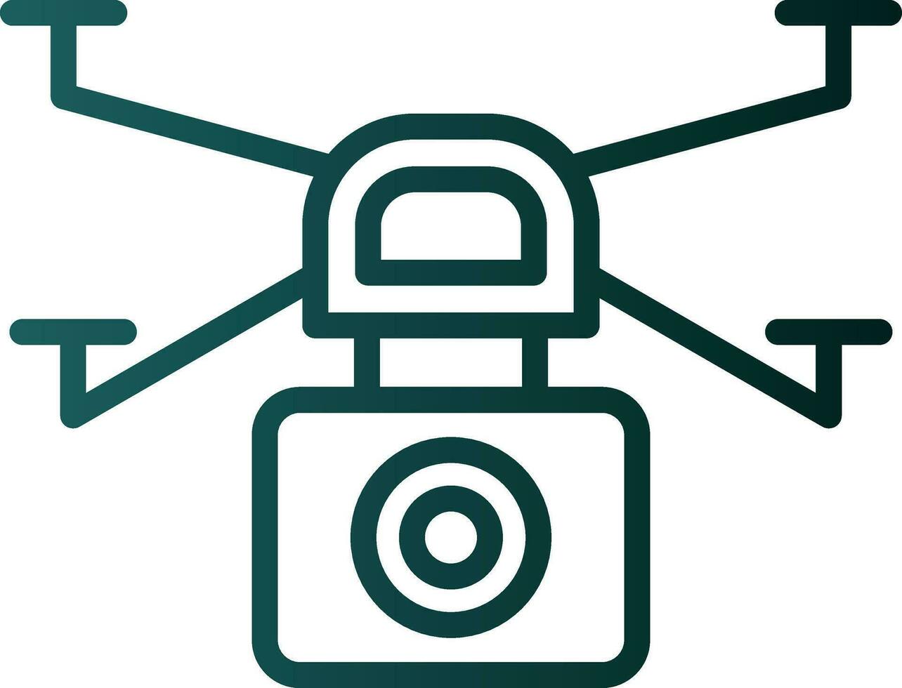 Drone Vector Icon Design