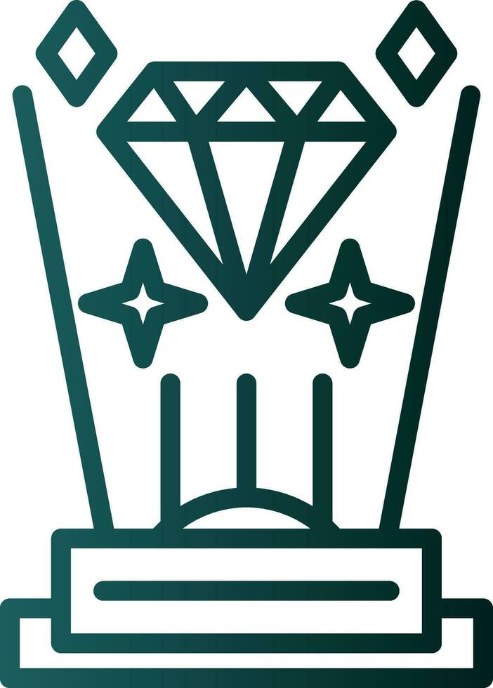 Hologram Vector Icon Design