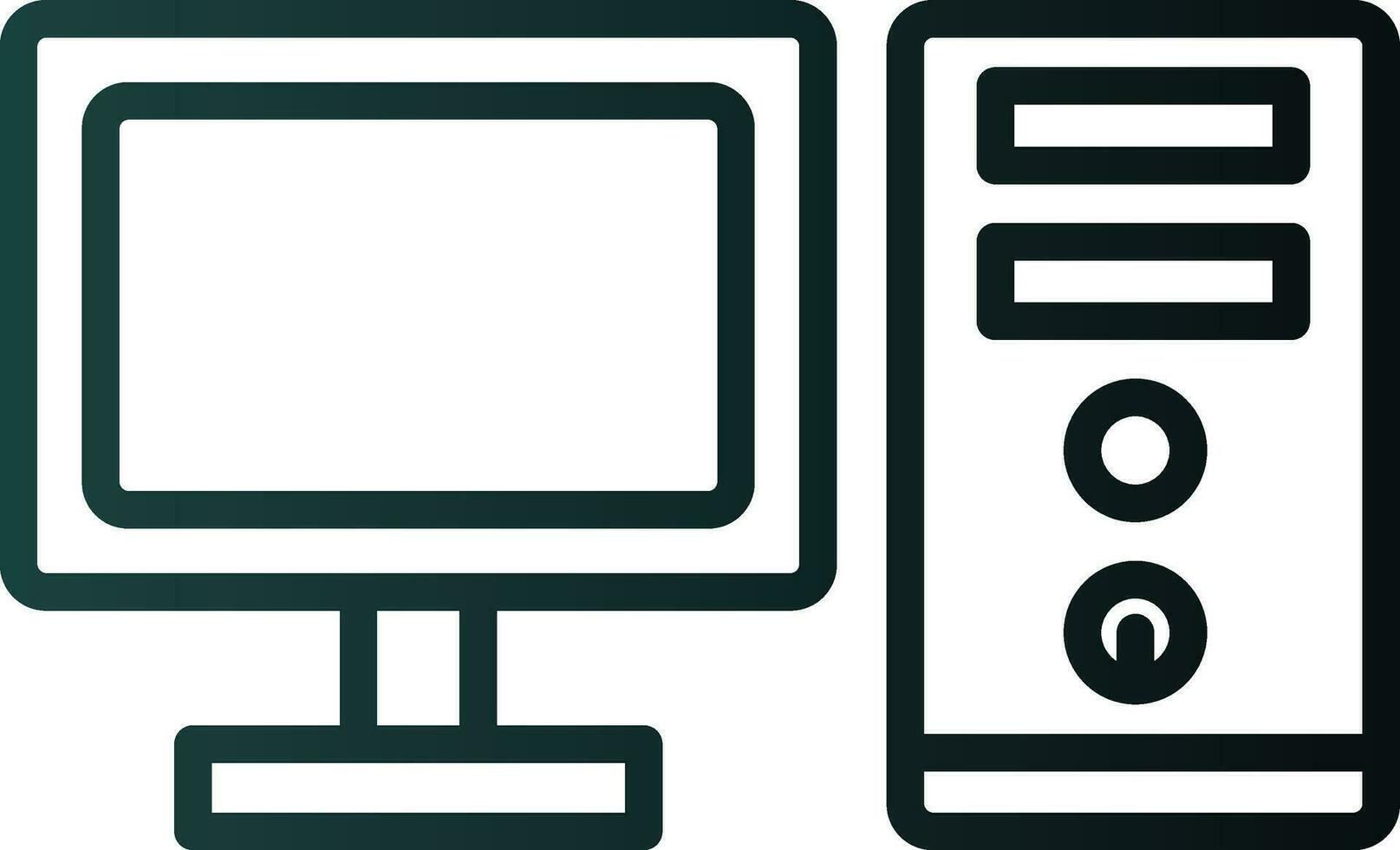 Pc Vector Icon Design