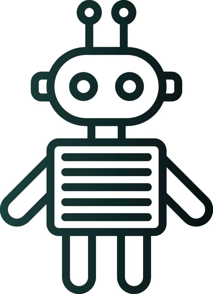 Robot Vector Icon Design